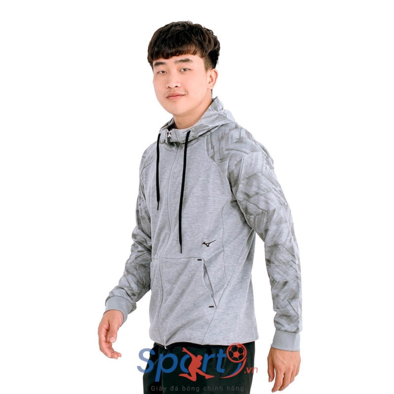 MIZUNO ÁO KHOÁC THỂ THAO 32MC0063 GHI